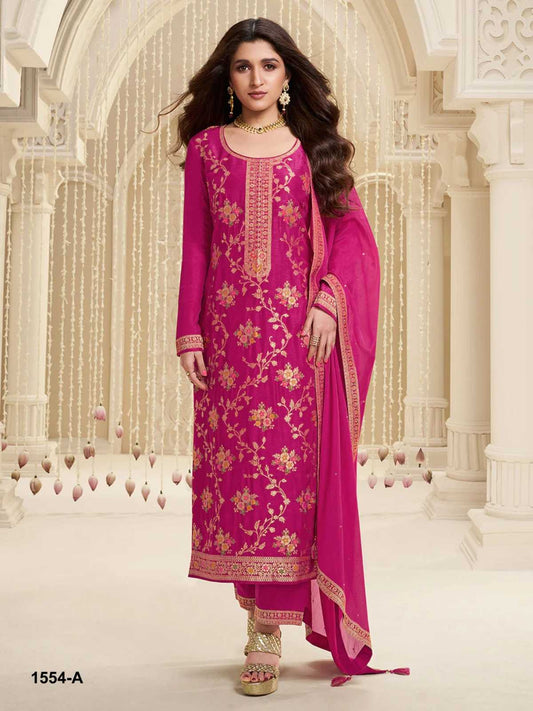 Meena Pure Viscos Embroidery Suit