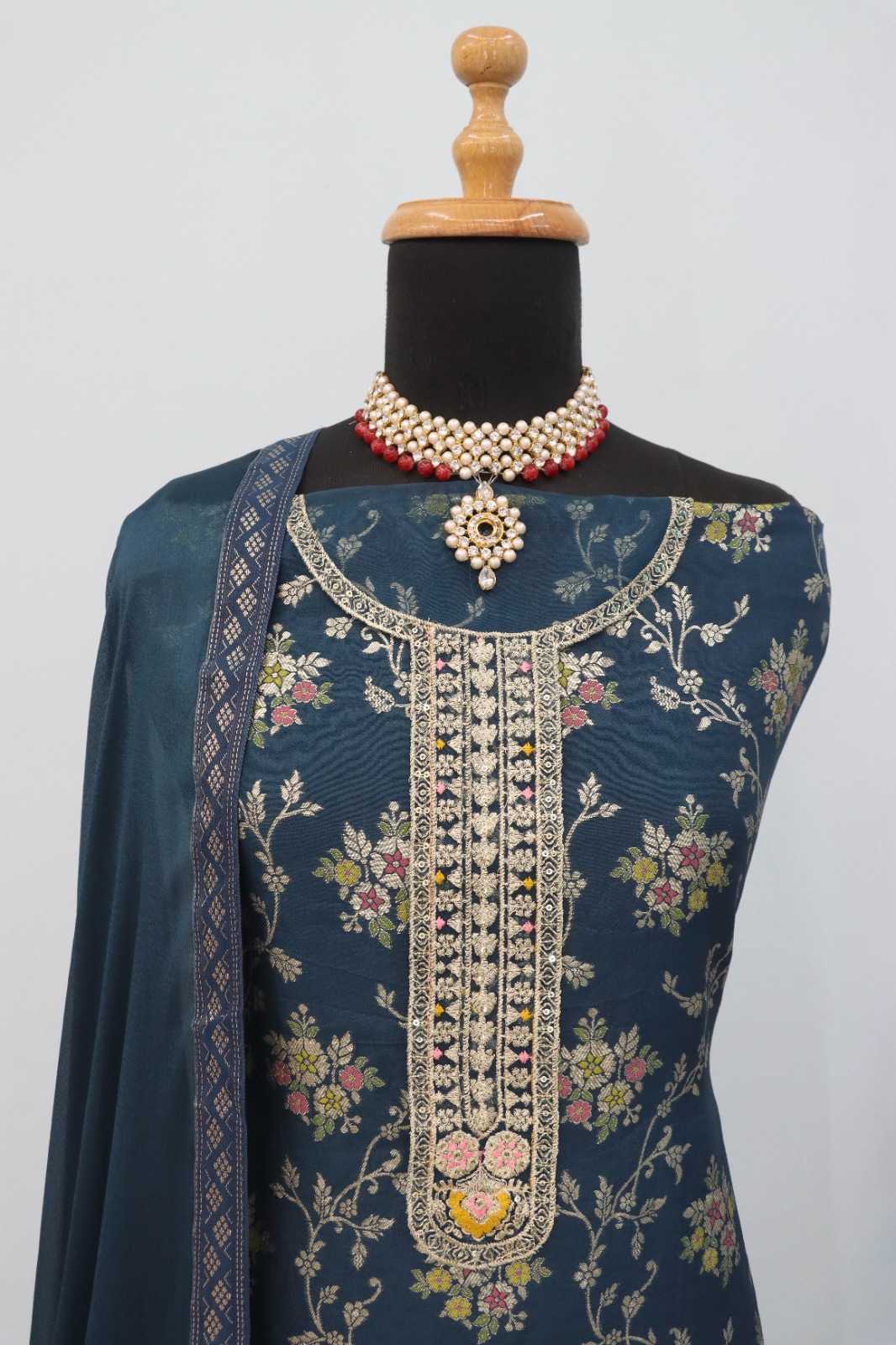 Meena Pure Viscos Embroidery Suit