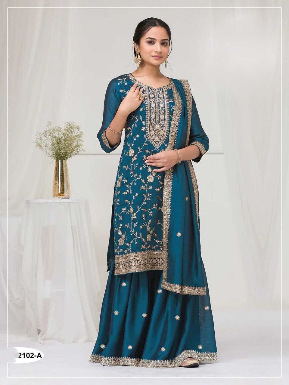 Pavitra Heavy Silk Embroidery Suit
