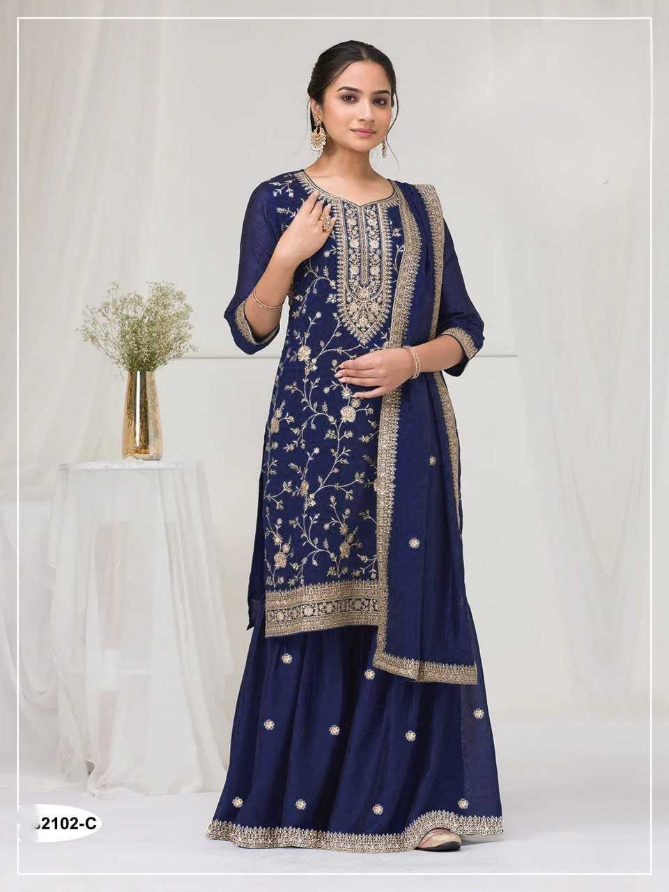 Pavitra Heavy Silk Embroidery Suit