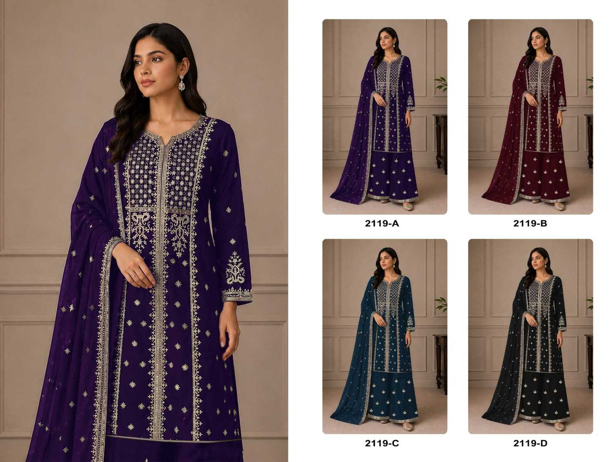 Pavitra Faux Georgette Saree