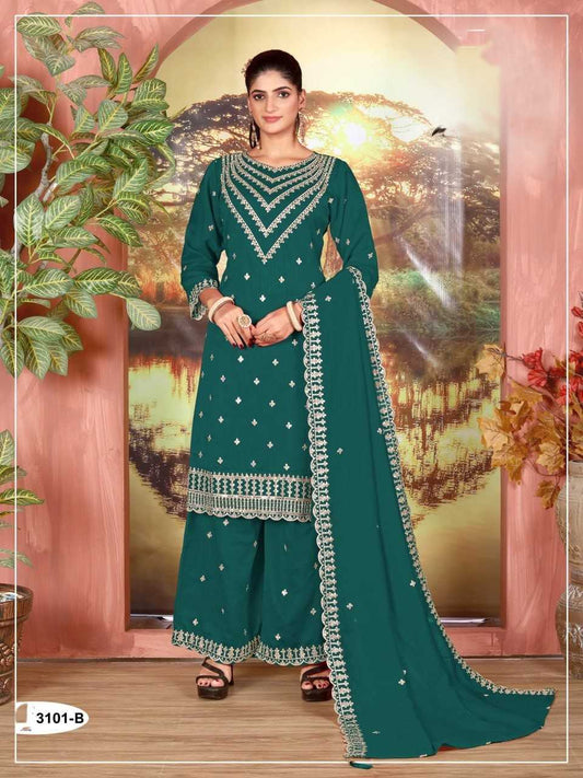 Pavitra Vichitra Silk Embroidery Suit