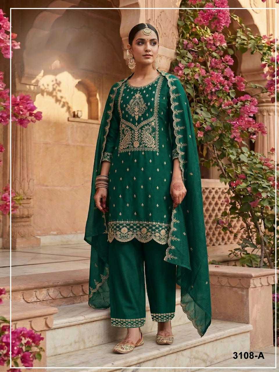 Pavitra Crush Silk Ladies Suit