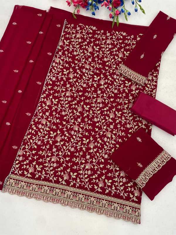 Pavitra Heavy Silk Embroidery Suit