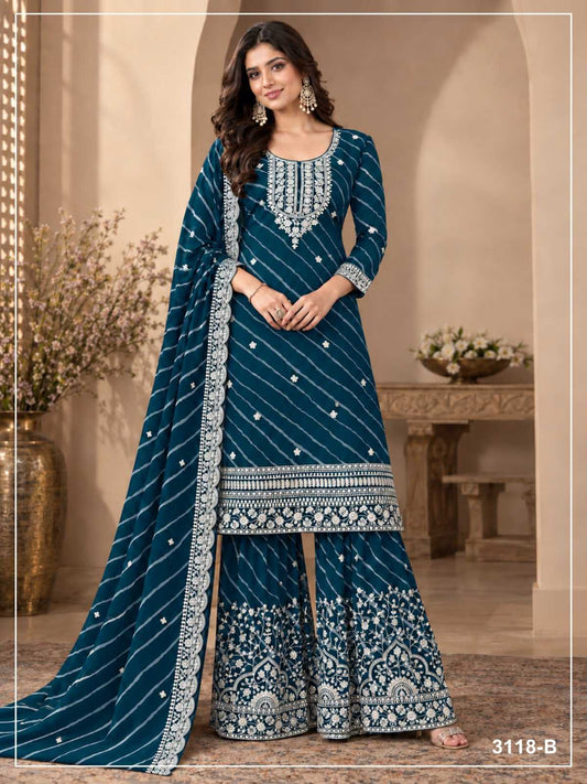Pavitra Faux Georgette Printed Suit