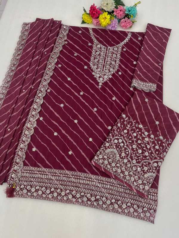 Pavitra Faux Georgette Printed Suit