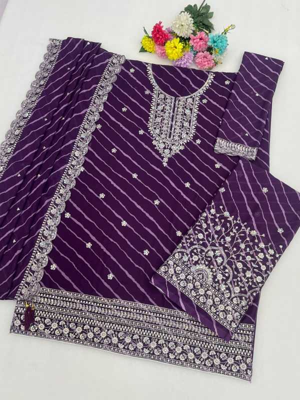 Pavitra Faux Georgette Printed Suit