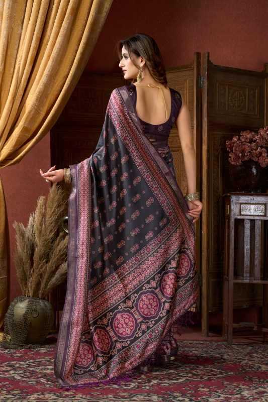Saamaira Heavy Silk Printed Saree