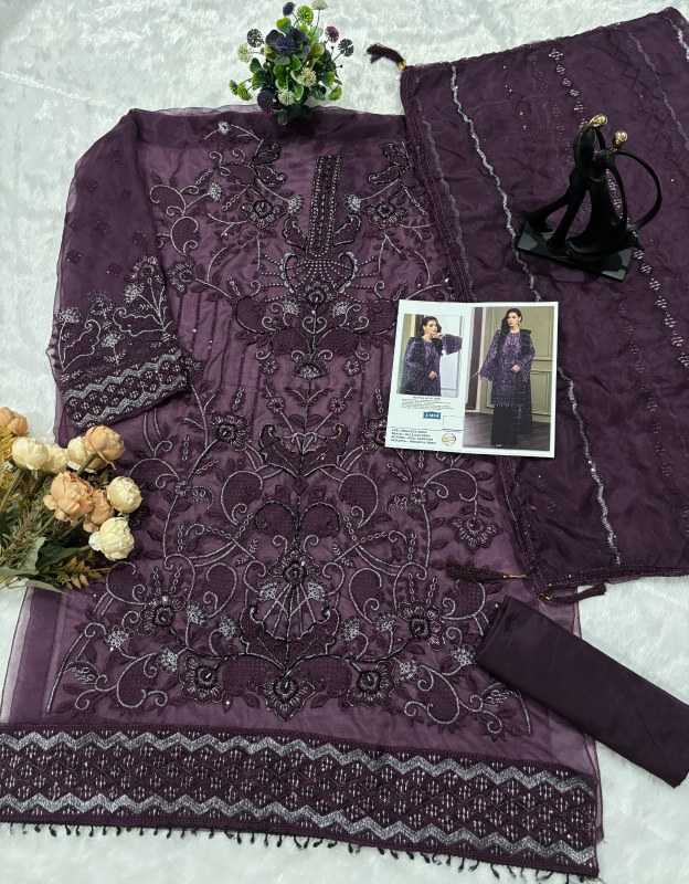 Shanaya Organza Silk Ladies Suit