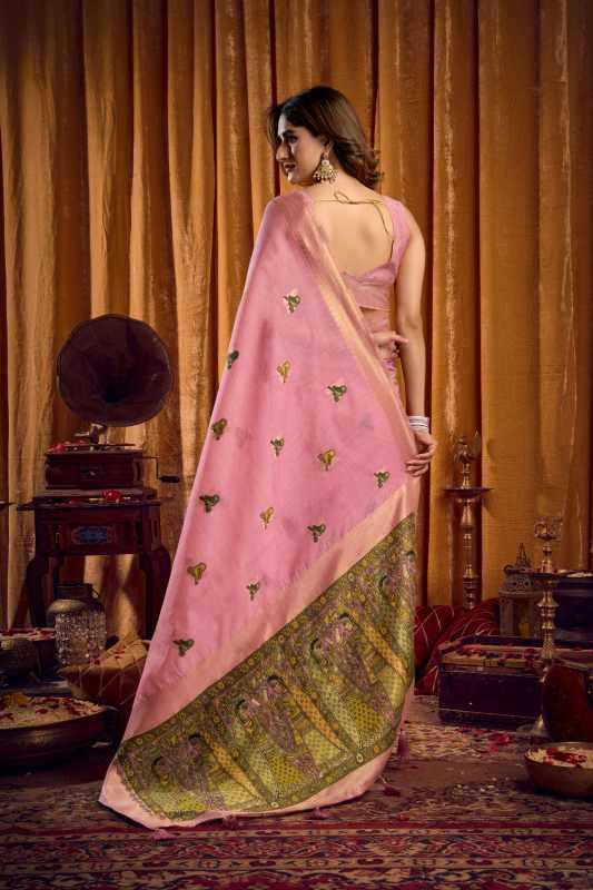 Shruti Khadi Cotton Jacquard Saree