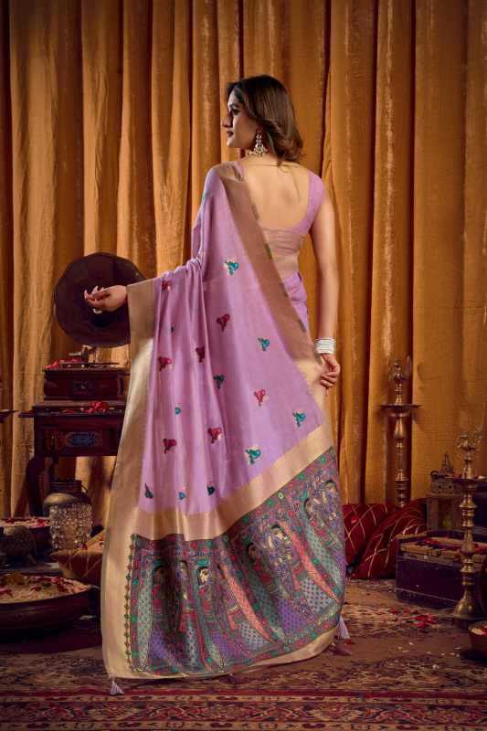 Shruti Khadi Cotton Jacquard Saree