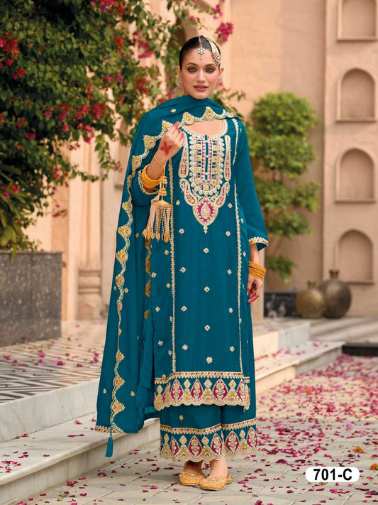 Sitarah Chinon Ladies Suit