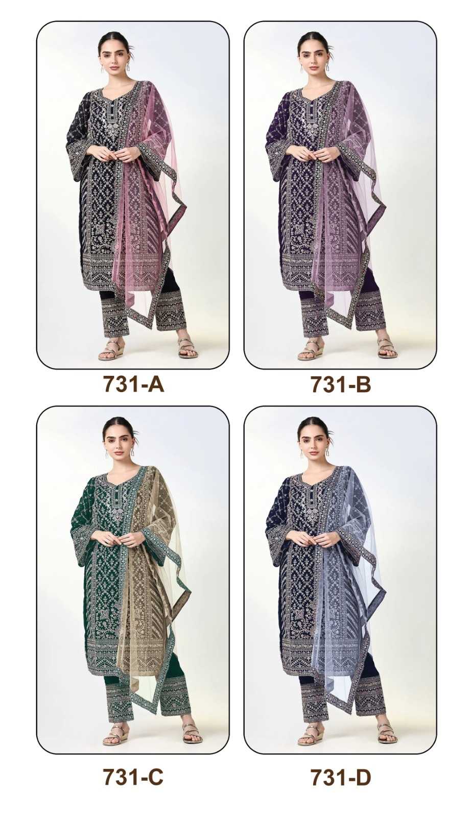 Heavy Silk Georgette Suit