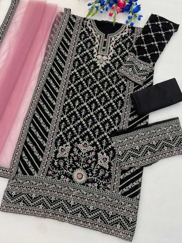 Heavy Silk Georgette Suit