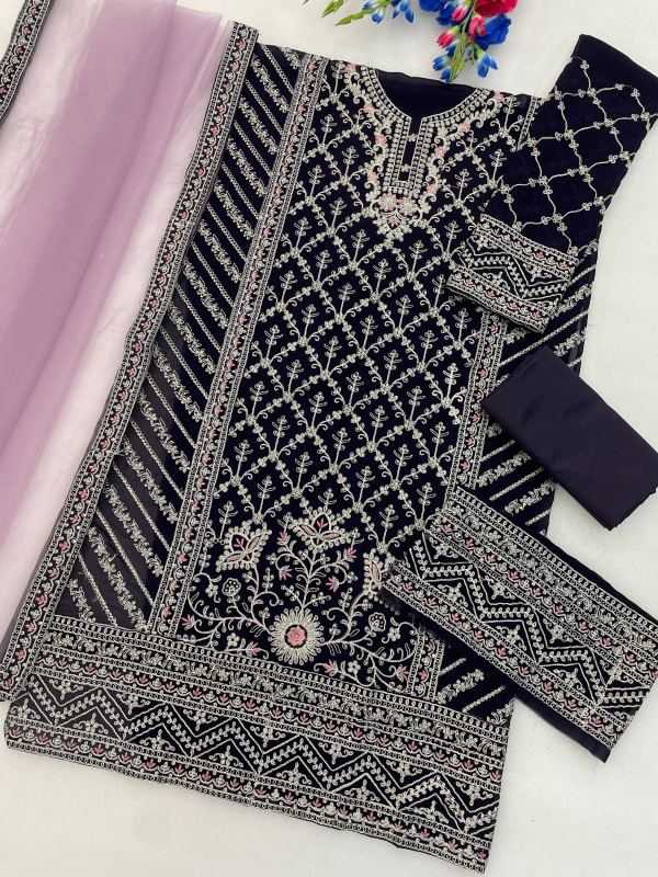 Heavy Silk Georgette Suit