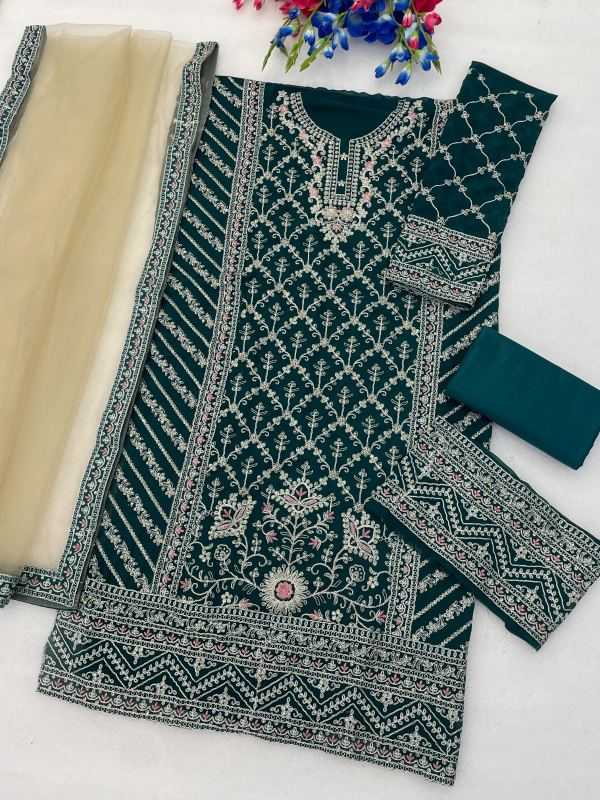 Heavy Silk Georgette Suit