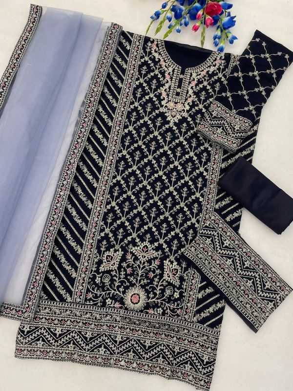 Heavy Silk Georgette Suit