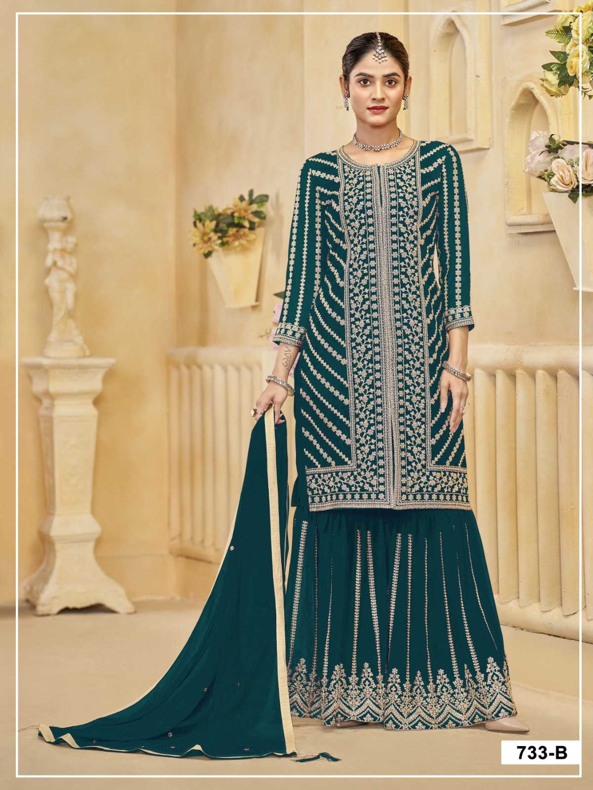 Heavy Silk Ladies Suit