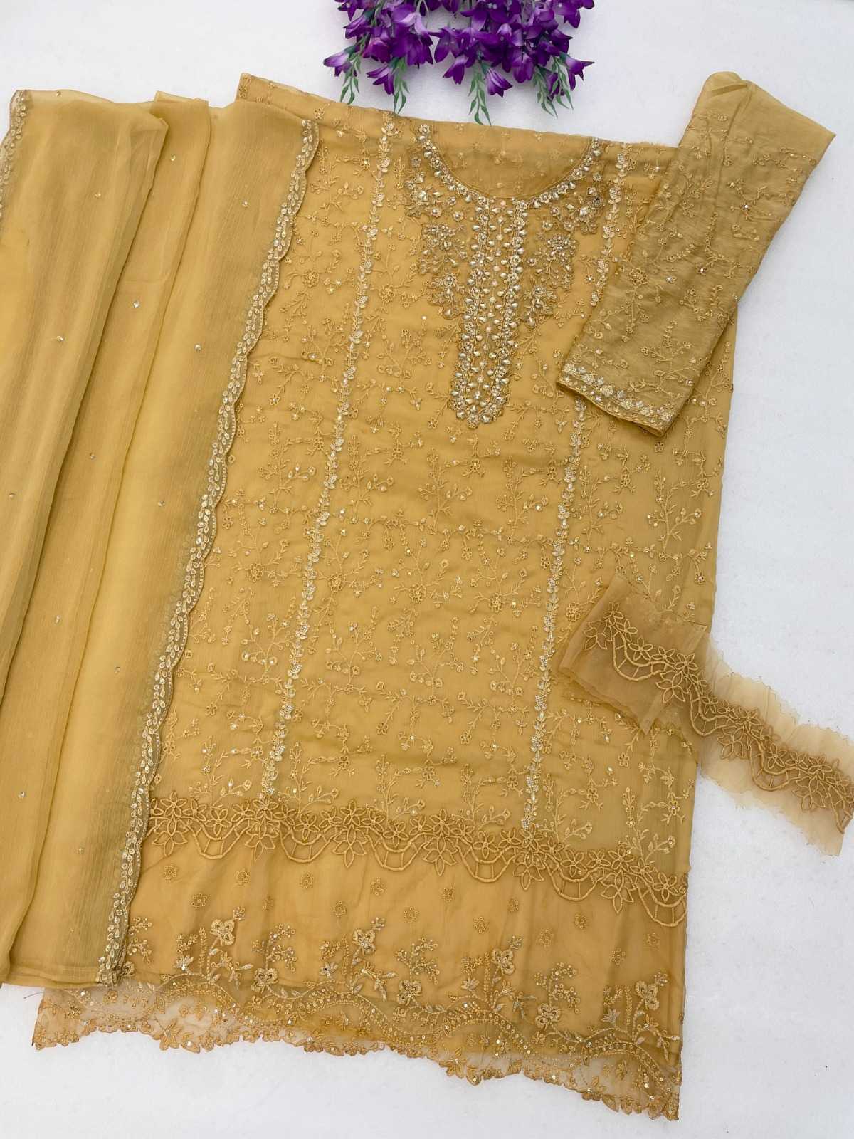 Chiffon Ladies Suit