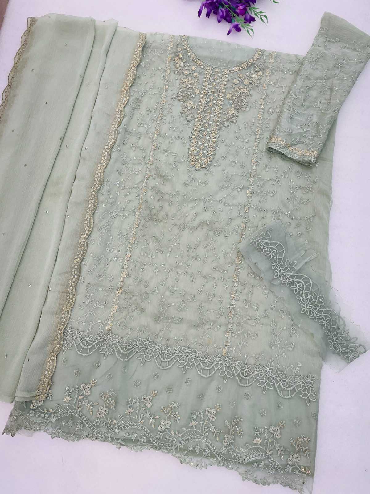 Chiffon Ladies Suit