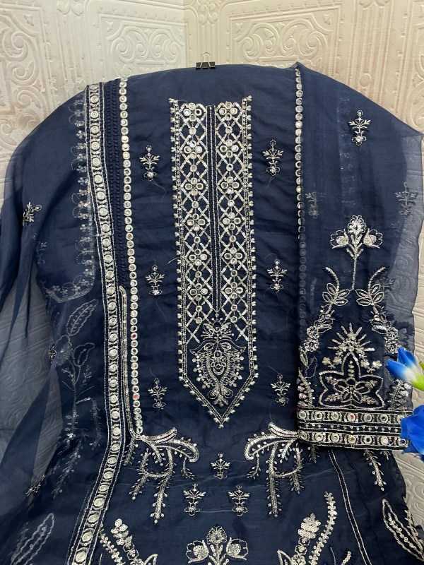 Tawakkal Organza Silk Palazzo Suit
