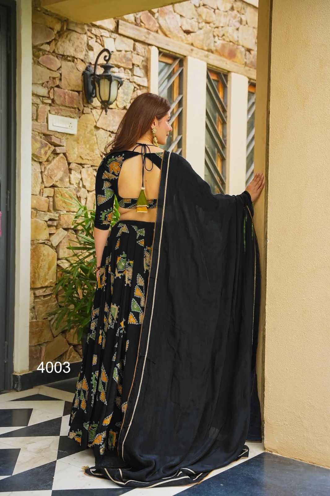 Crepe Silk Designer Lehenga