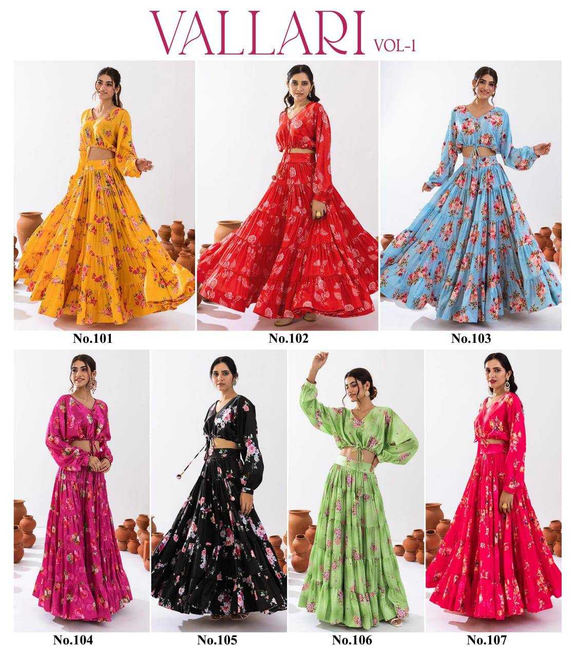 Vallari Chinon Designer Lehenga