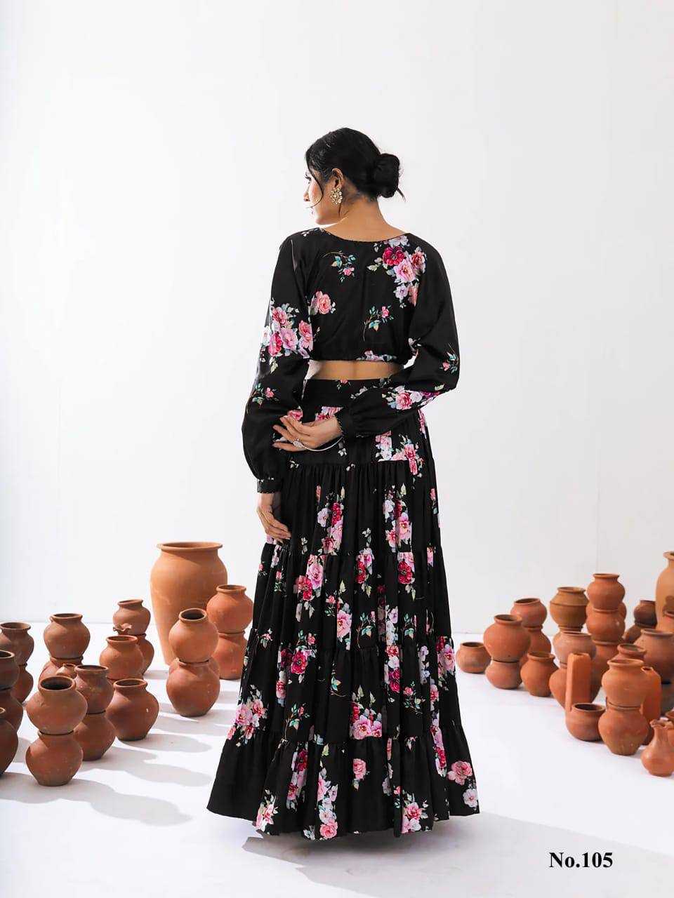 Vallari Chinon Designer Lehenga