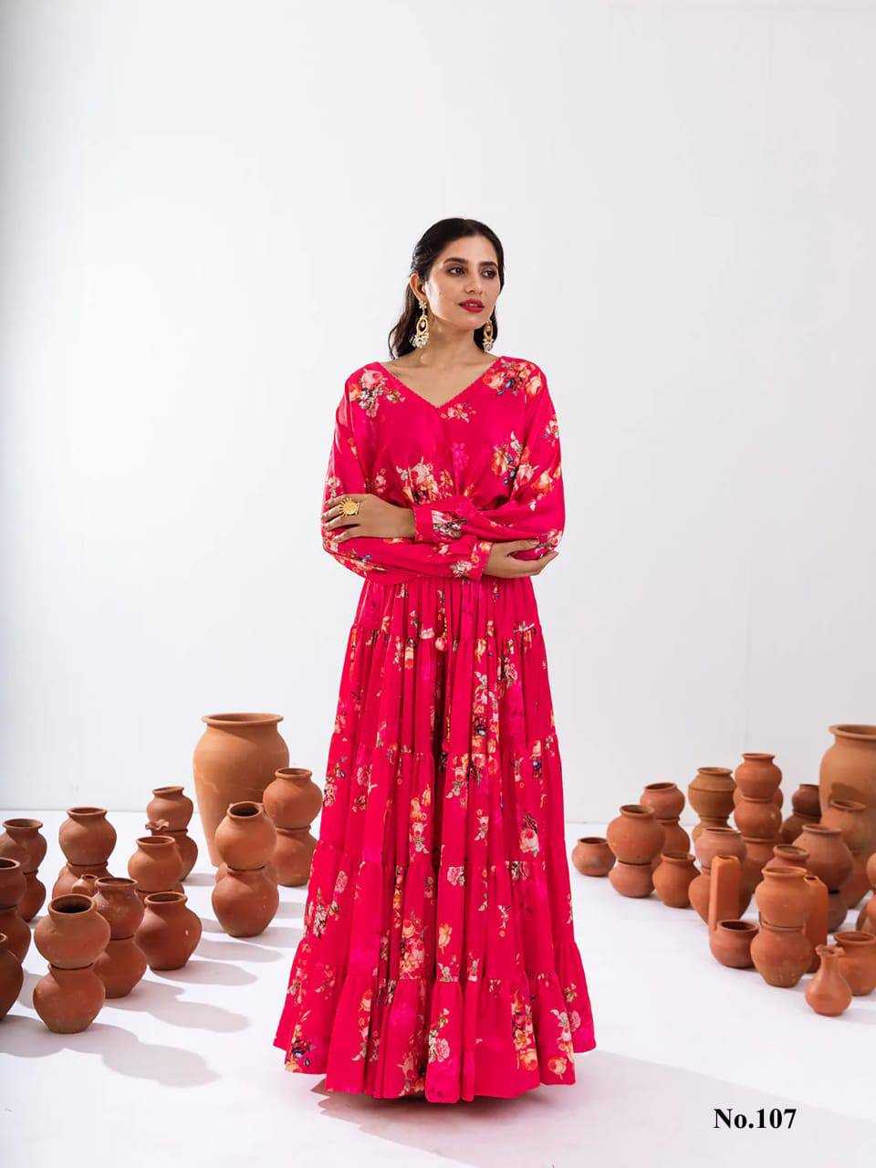 Vallari Chinon Designer Lehenga