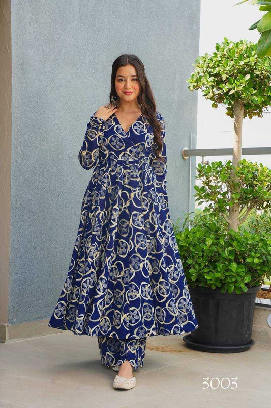 Vyoma Heavy Rayon Printed Gown