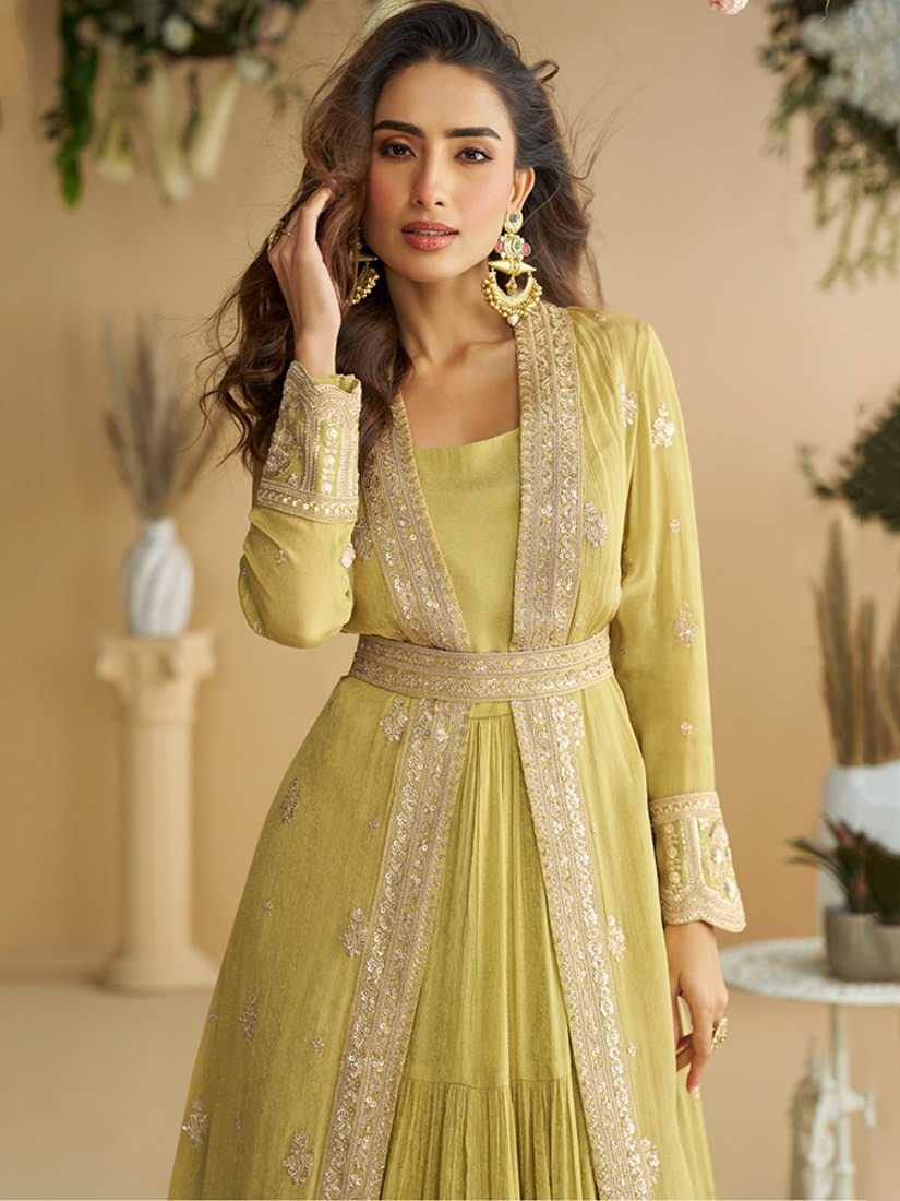 Embroidery Gown