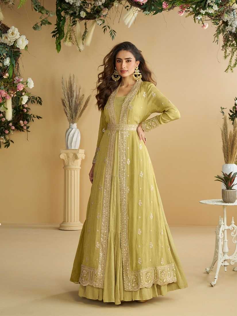 Embroidery Gown