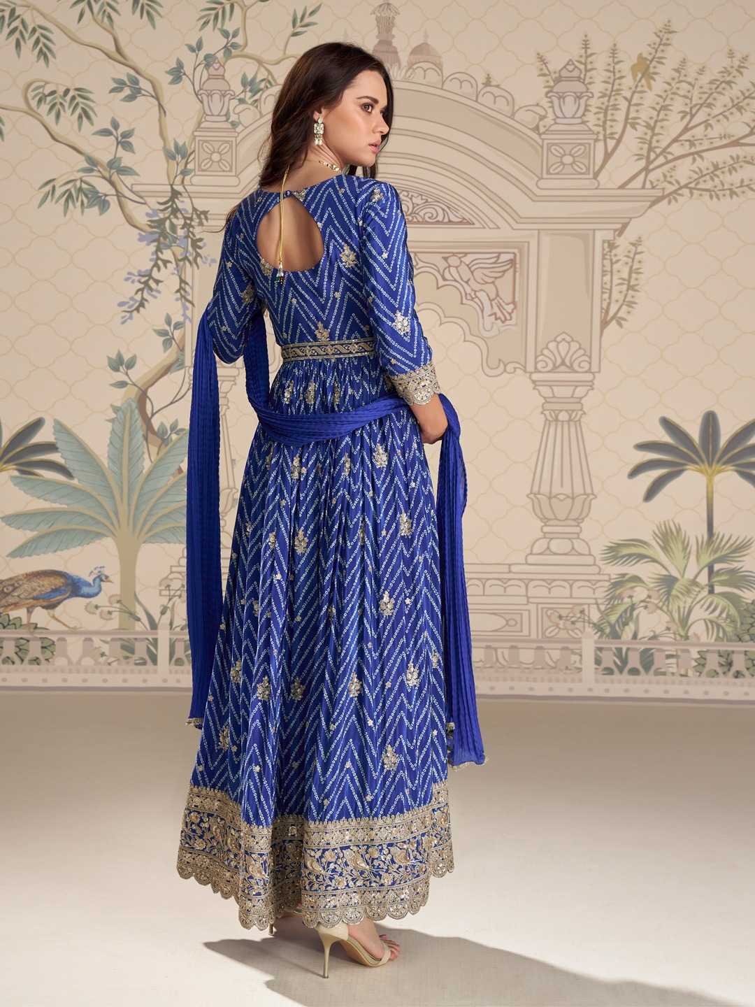 Embroidery Gown