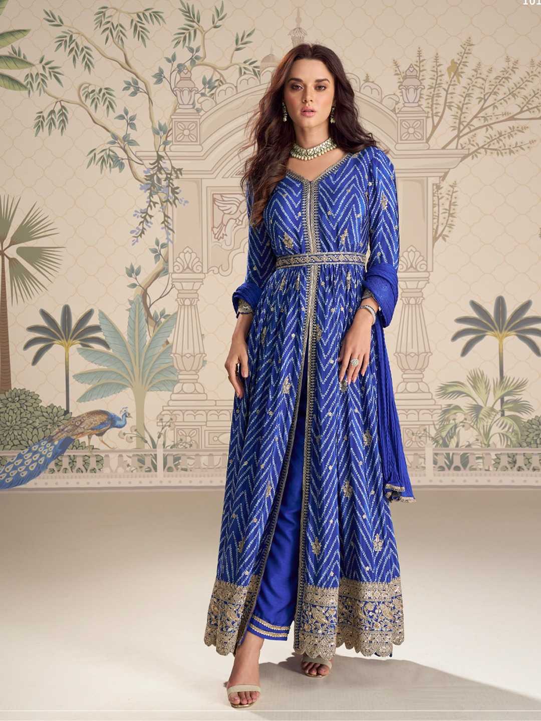 Embroidery Gown