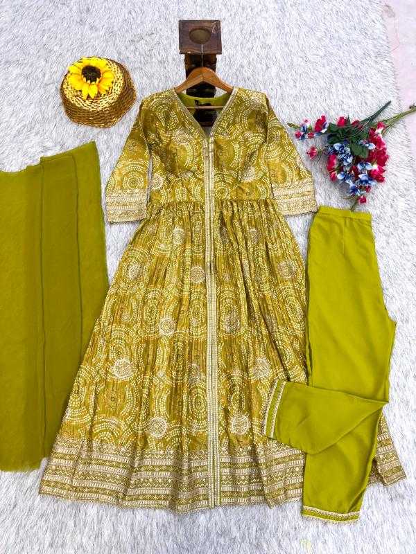 Embroidery Gown