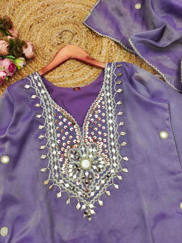 Silk Ladies Suit