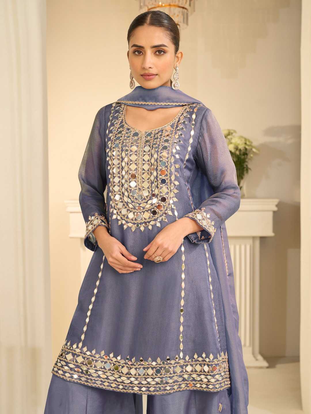 Silk Ladies Suit