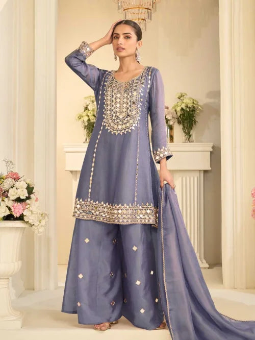 Silk Ladies Suit