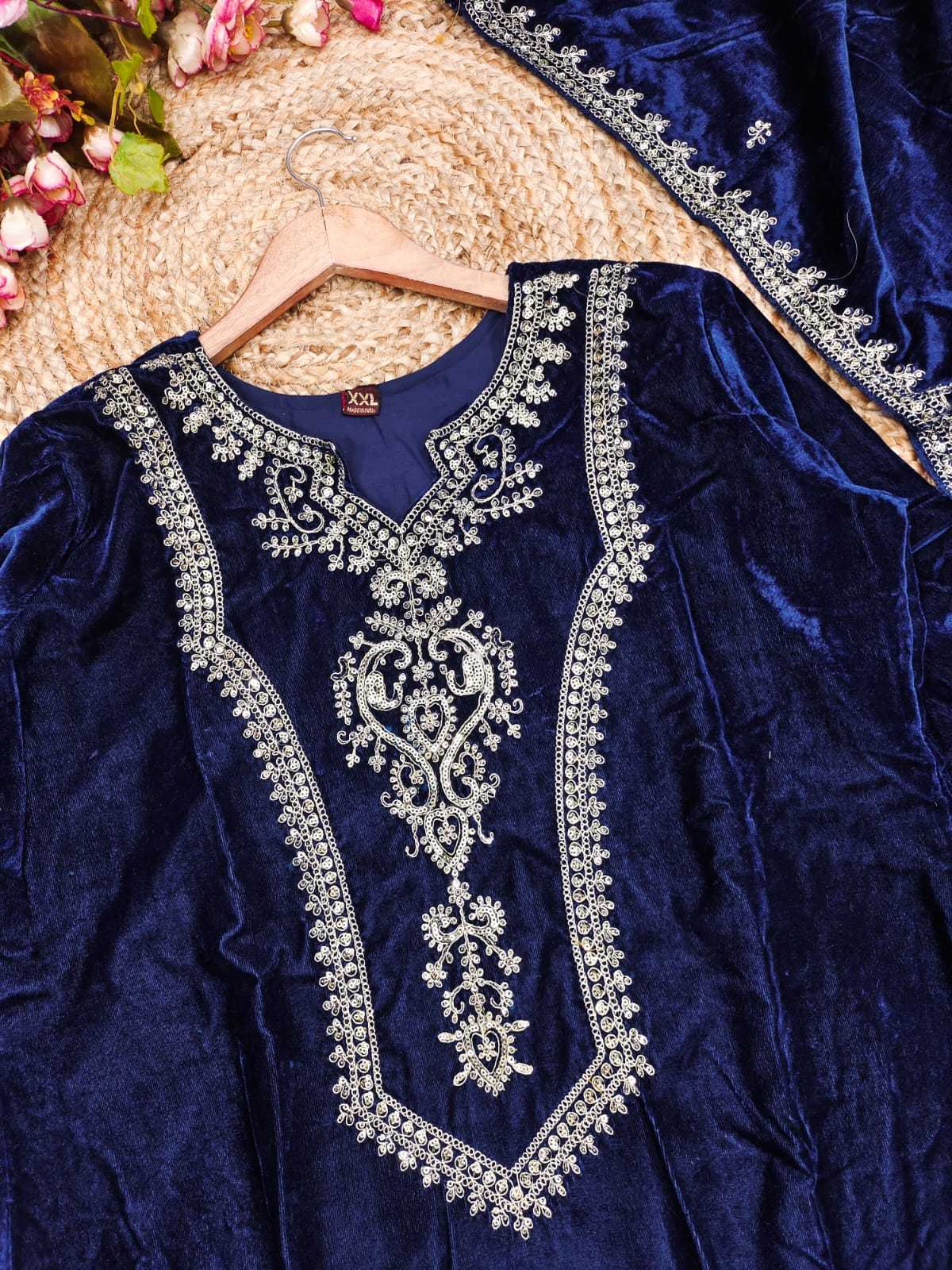 Pure Viscos Velvet Suit