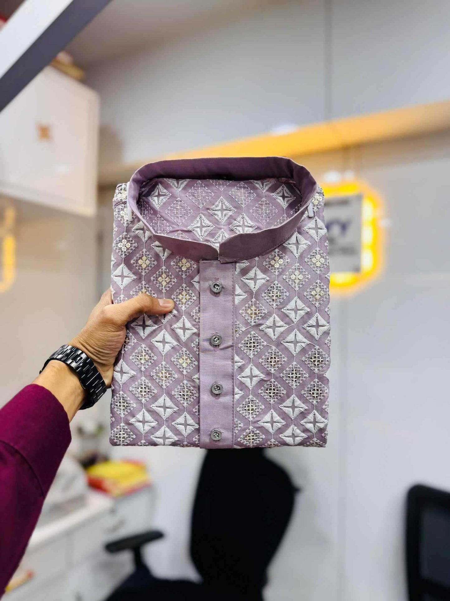 Soft Silk Mens Kurta