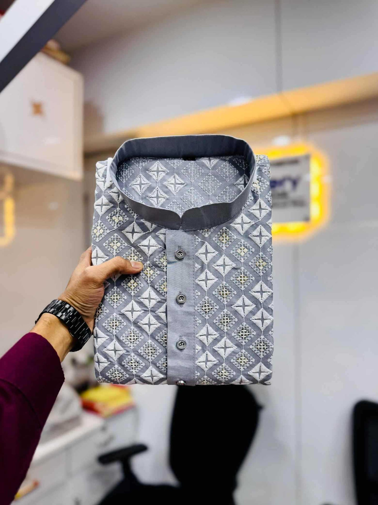 Soft Silk Mens Kurta