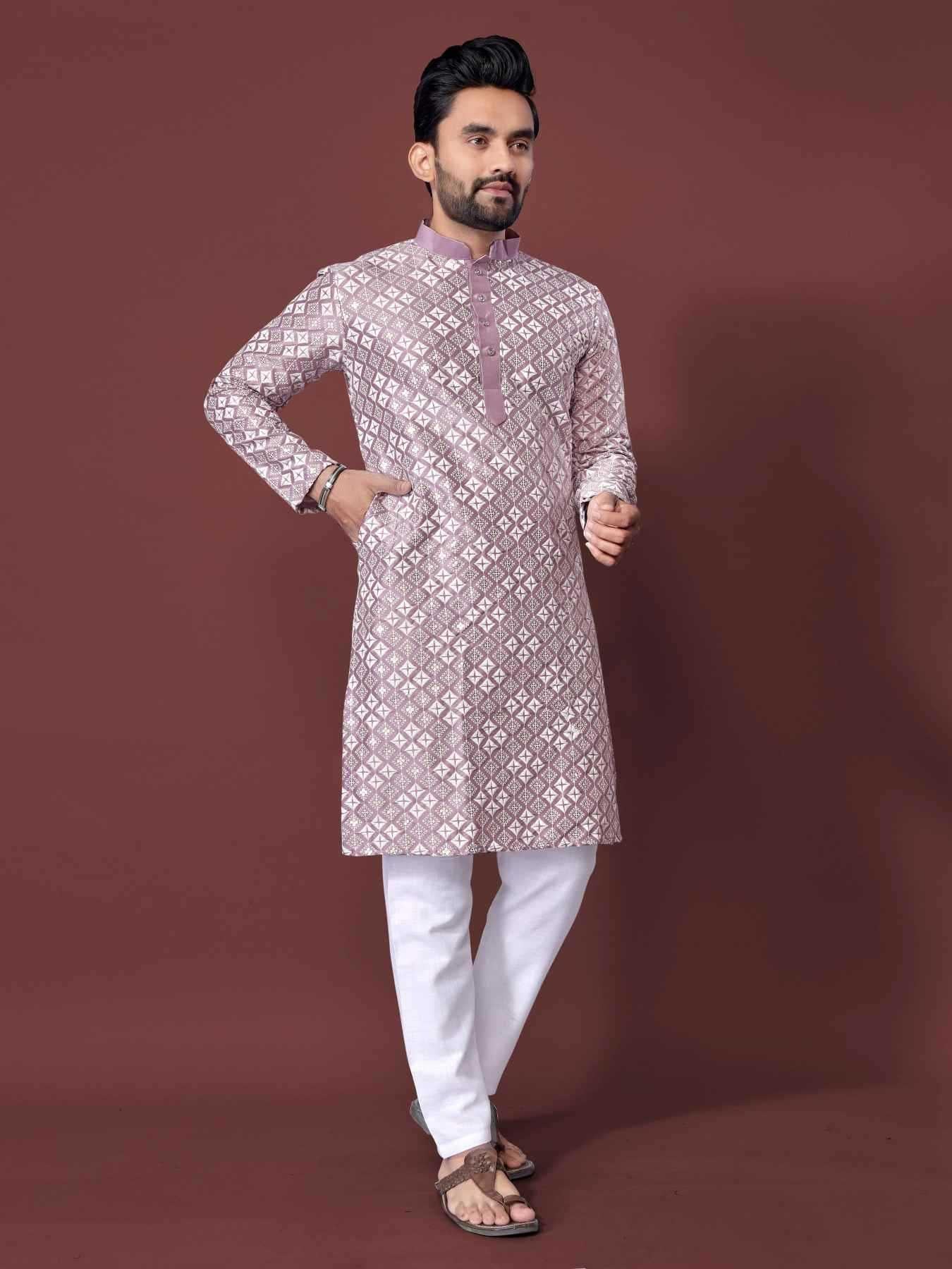 Soft Silk Mens Kurta