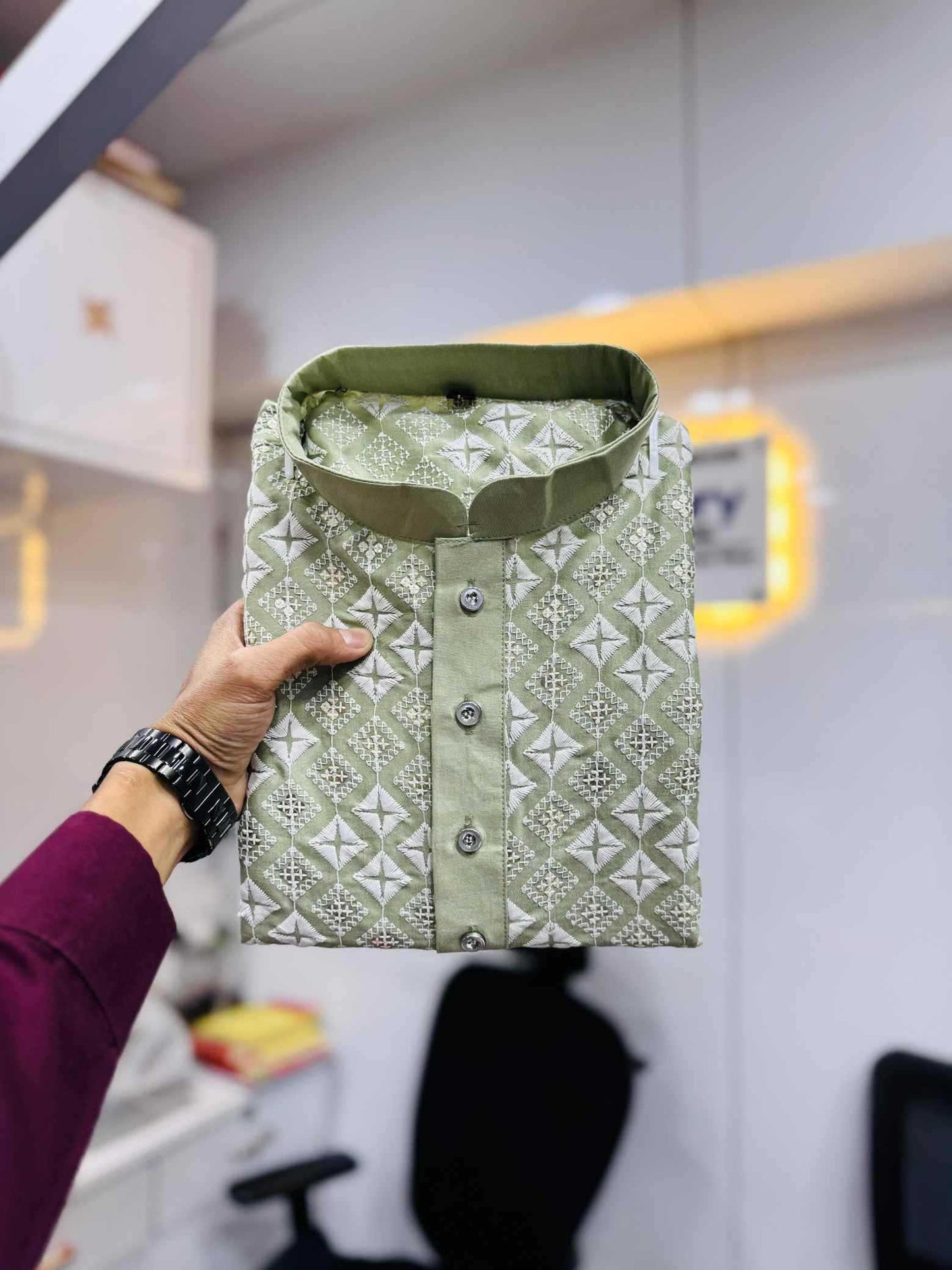 Soft Silk Mens Kurta