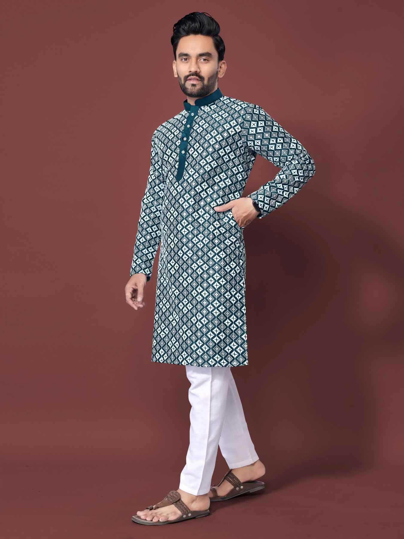 Soft Silk Mens Kurta