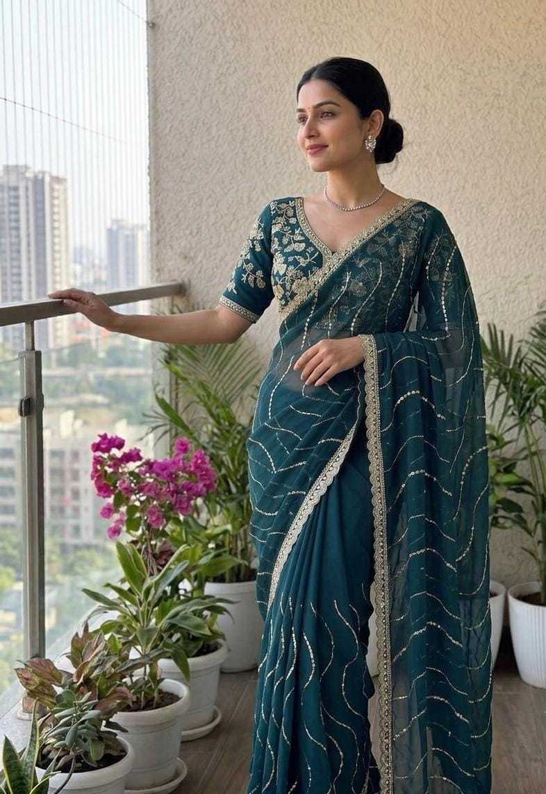 Georgette Party Wear Saree