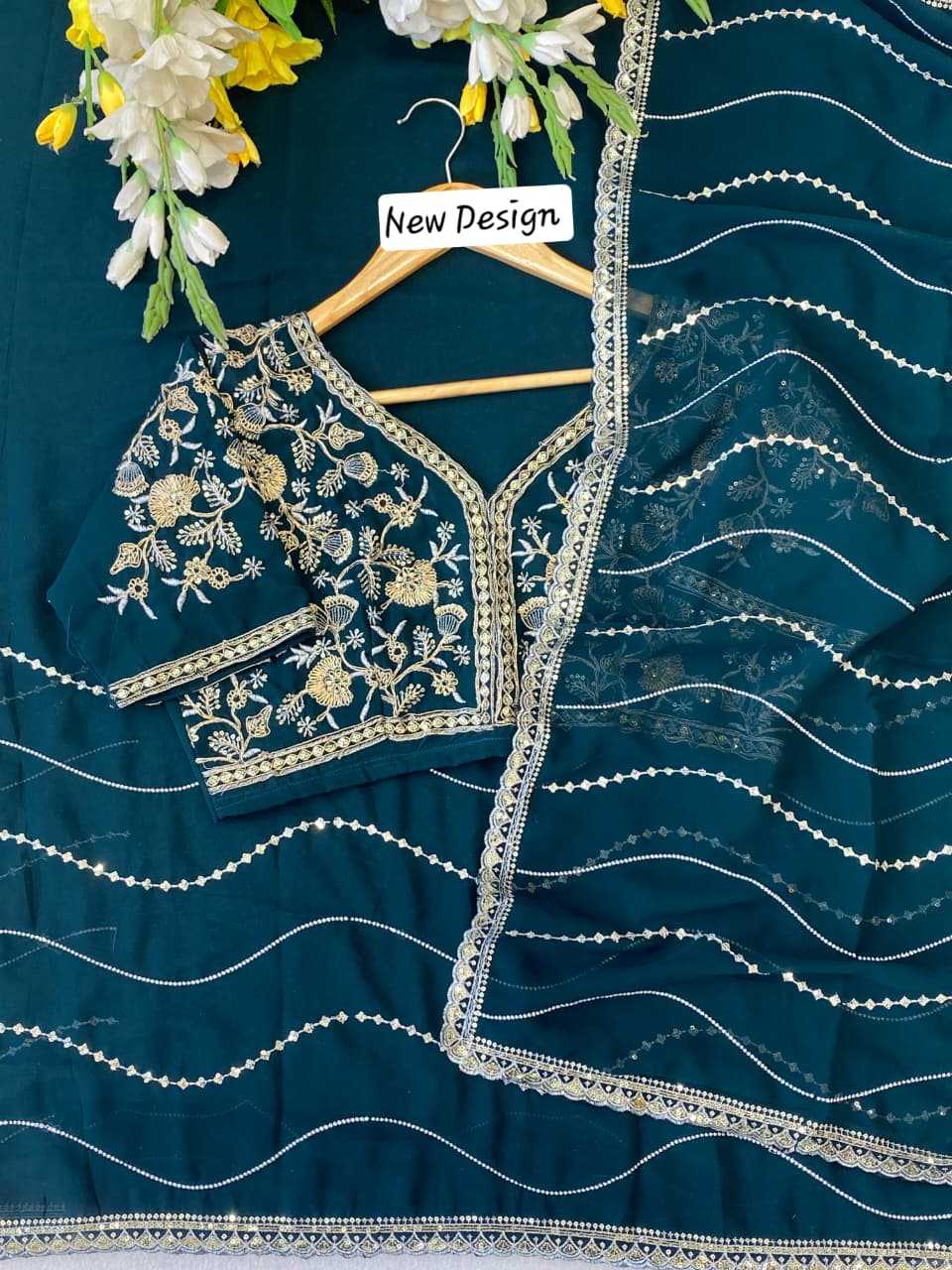 Georgette Party Wear Saree