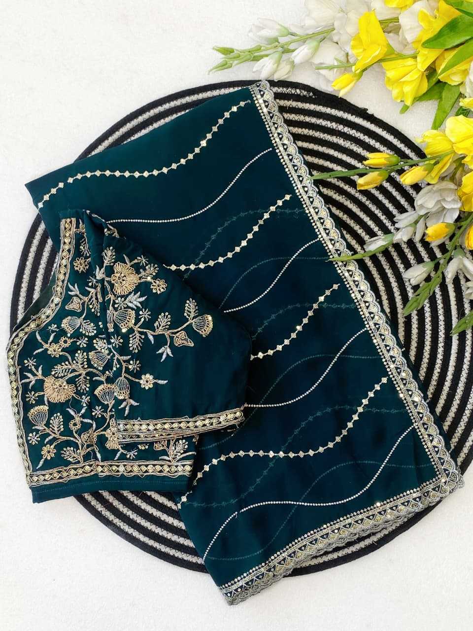 Georgette Party Wear Saree