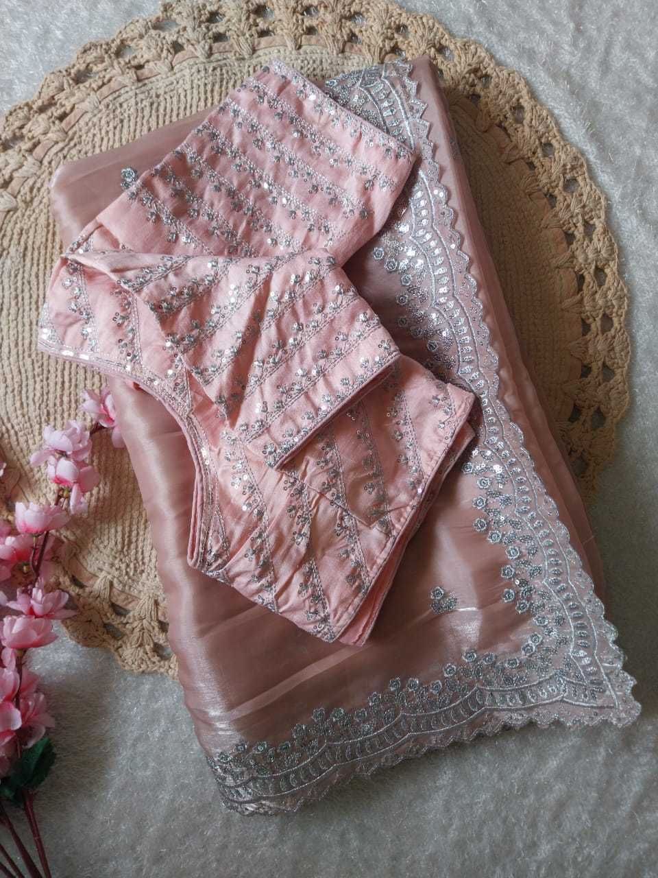 Space Silk Designer Saree