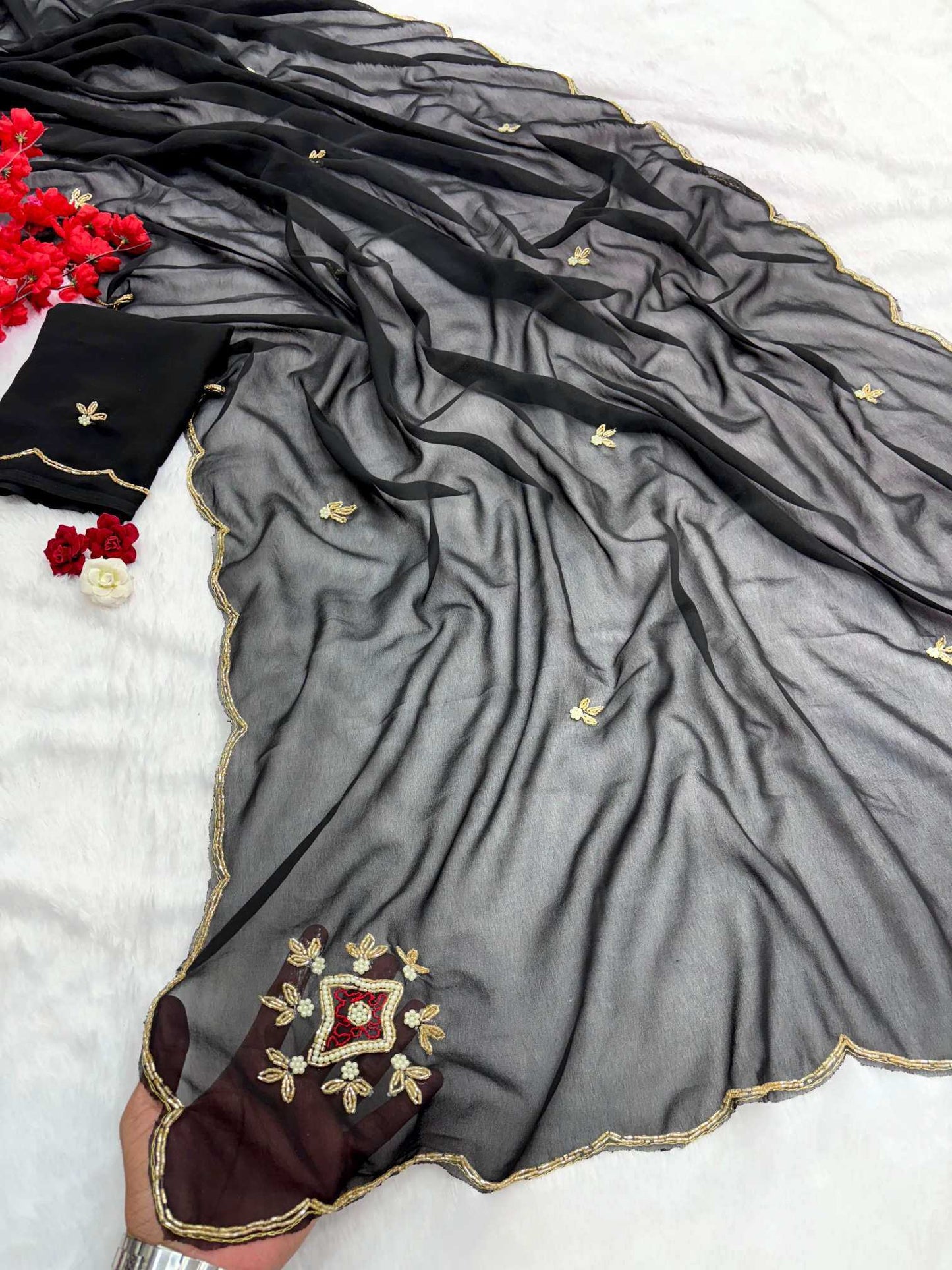 Georgette Designer Saree