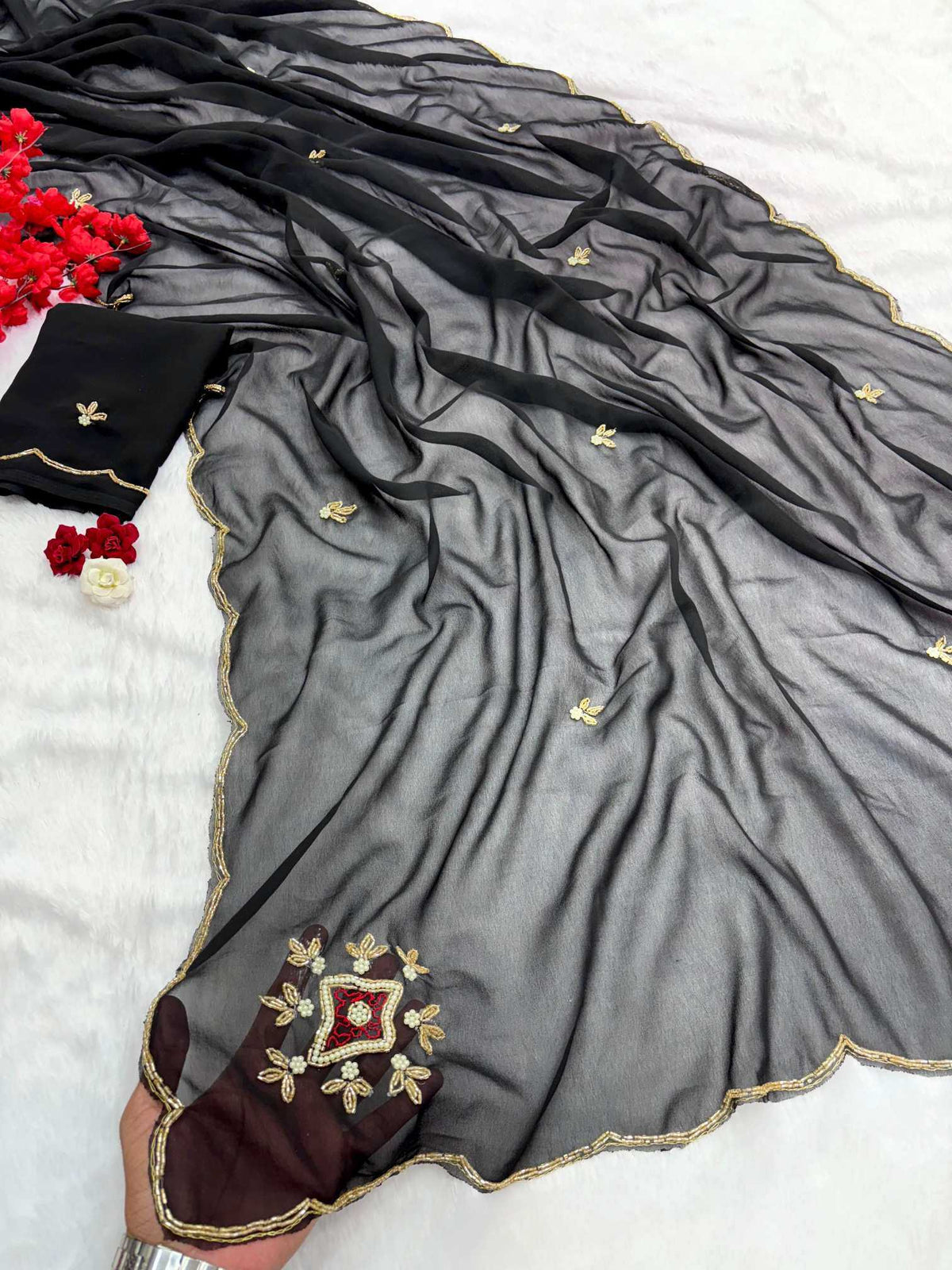 Georgette Designer Saree
